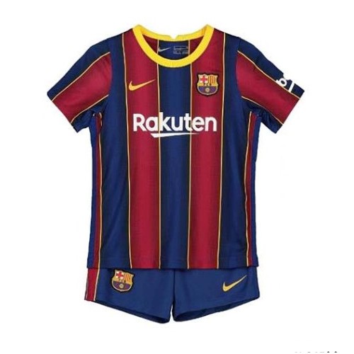 Camiseta Barcelona Replica Primera Ropa Niños 2020/21